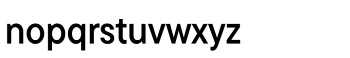 TT Commons Pro Compact DemiBold Font LOWERCASE