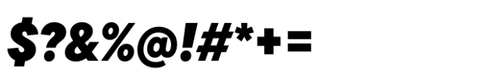 TT Commons Pro Compact ExtraBlack Italic Font OTHER CHARS