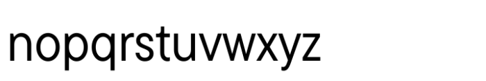 TT Commons Pro Compact Normal Font LOWERCASE