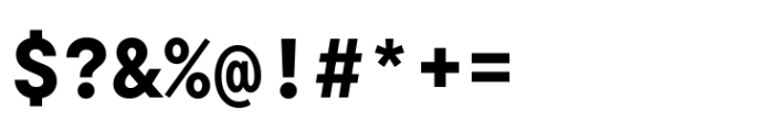 TT Commons Pro Mono Bold Font OTHER CHARS