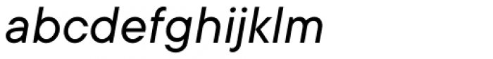 TT Commons Variable Italic Font LOWERCASE