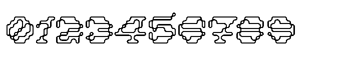 TT Dott Outline Font OTHER CHARS