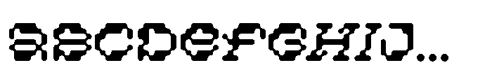 TT Dott Solid Font UPPERCASE