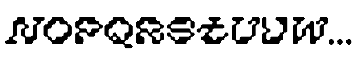 TT Dott Solid Font UPPERCASE