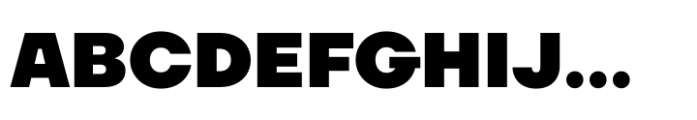 TT Firs Neue ExtraBlack Font UPPERCASE