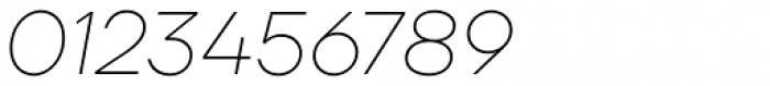 TT Firs Neue Thin Italic Font OTHER CHARS