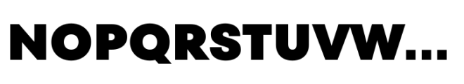 TT Fors Black Font UPPERCASE