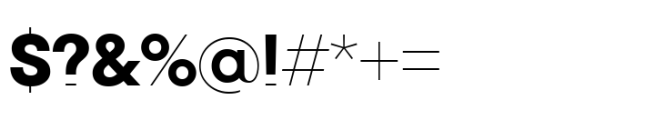 TT Fors Display Bold Font OTHER CHARS
