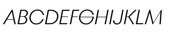 TT Fors Display Light Italic Font UPPERCASE
