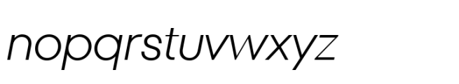 TT Fors Display Light Italic Font LOWERCASE
