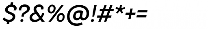 TT Hazelnuts Medium Italic Font OTHER CHARS