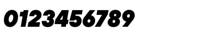TT Hoves Pro Compact Black Italic Font OTHER CHARS