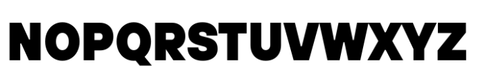 TT Hoves Pro Compact Black Font UPPERCASE