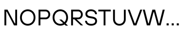 TT Hoves Pro Regular Font UPPERCASE