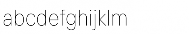 TT Interphases Pro Condensed Thin Font LOWERCASE