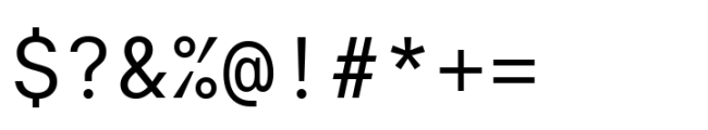 TT Interphases Pro Mono Regular Font OTHER CHARS