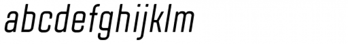 TT Lakes Compressed Italic Font LOWERCASE