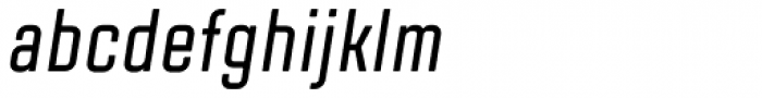 TT Lakes Compressed Medium Italic Font LOWERCASE