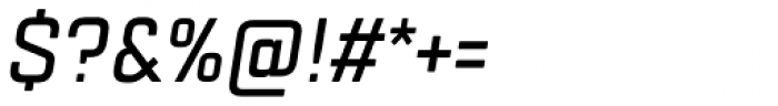 TT Lakes Condensed Medium Italic Font OTHER CHARS