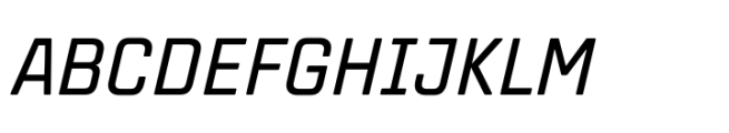 TT Lakes Neue Condensed Medium Italic Font UPPERCASE