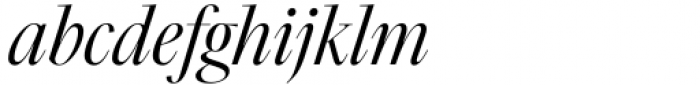 TT Livret Display Light Italic Font LOWERCASE