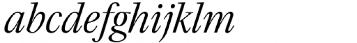 TT Livret Italic Variable Font LOWERCASE