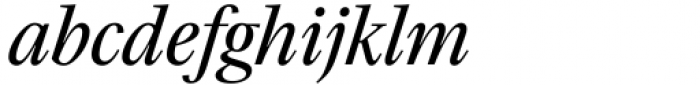 TT Livret Subhead Italic Font LOWERCASE