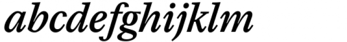 TT Livret Text Medium Italic Font LOWERCASE