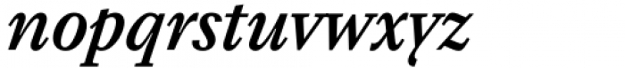 TT Livret Text Medium Italic Font LOWERCASE