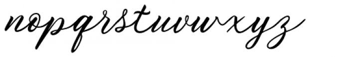 TT Lovelies Script Font LOWERCASE