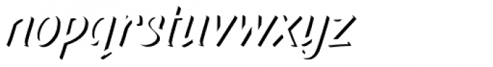 TT Marks Shadow Bold Font LOWERCASE