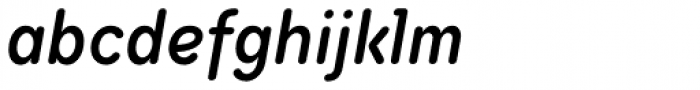 TT Milks Medium Italic Font LOWERCASE