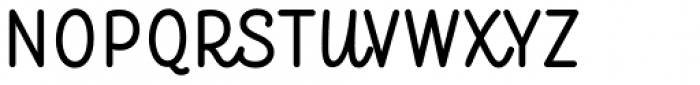 TT Milks Script Regular Font UPPERCASE