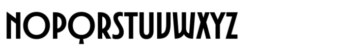 TT Modernoir DemiBold Font UPPERCASE