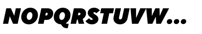 TT Norms Pro Compact ExtraBlack Italic Font UPPERCASE