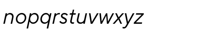 TT Norms Pro Compact Italic Font LOWERCASE