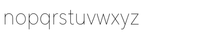 TT Norms Pro Compact Thin Font LOWERCASE