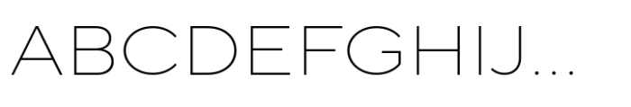 TT Norms Pro Expanded ExtraLight Font UPPERCASE