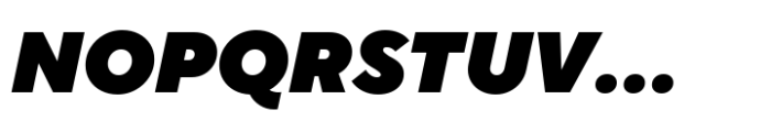 TT Norms Pro ExtraBlack Italic Font UPPERCASE