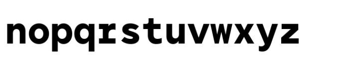 TT Norms Pro Mono Bold Font LOWERCASE