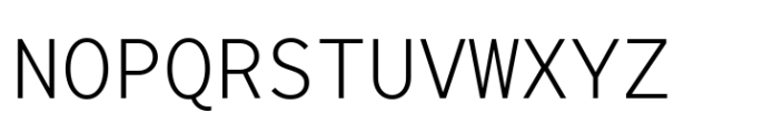 TT Norms Pro Mono Light Font UPPERCASE
