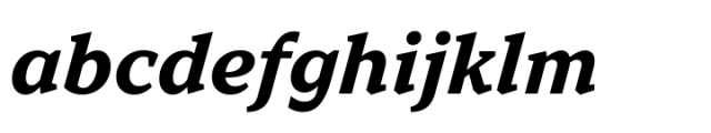 TT Norms Pro Serif Bold Italic Font LOWERCASE