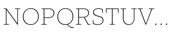 TT Norms Pro Serif ExtraLight Font UPPERCASE