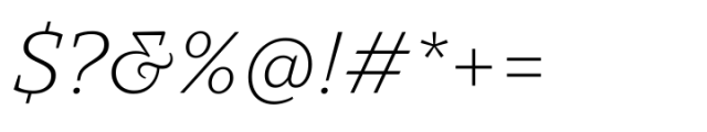 TT Norms Pro Serif Light Italic Font OTHER CHARS