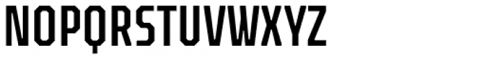 TT Octosquares Compressed Medium Font UPPERCASE