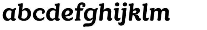 TT Phobos Bold Italic Font LOWERCASE