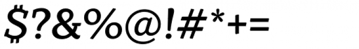 TT Phobos Demi Bold Italic Font OTHER CHARS
