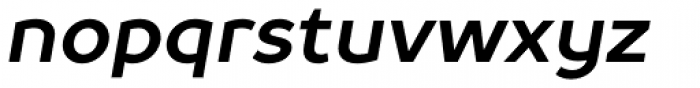TT Prosto Sans Bold Italic Font LOWERCASE