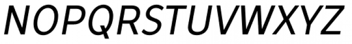 TT Prosto Sans Condensed Italic Font UPPERCASE