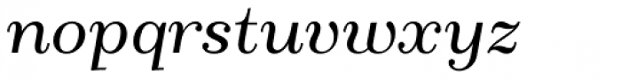 TT Pubs Medium Italic Font LOWERCASE